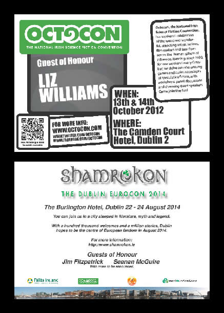 TitanCon 2012 programme - inside front cover