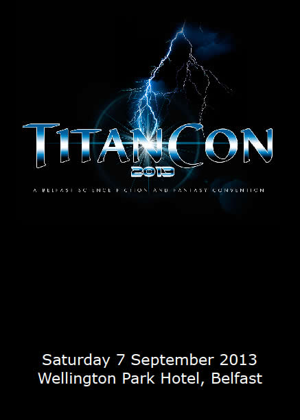 TitanCon 2013 programme - front cover